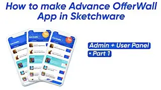 How to Make Offer wall App in sketchware. Complete Task & Earn Points in sketchware pro