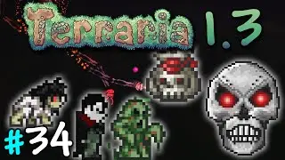 SOLAR ECLIPSE + DANIEL vs SKELETRON PRIME! - [Let's Play] Terraria 1.3 #34 - Expert Mode (Mage)