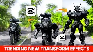 BIKE TO ROBOT💀 -Transformation video editing tutorial | bike to robot instagram trending reels edit