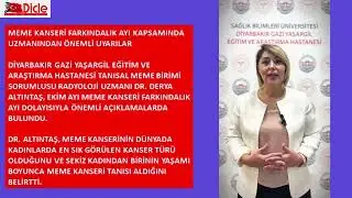 Meme Kanseri Farkındalık Ayı Kapsamında Uzmanından Önemli Uyarılar
