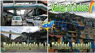 POV: Riding a Taxi ( Baguio City to La Trinidad Benguet ) | Valley of Colors 🌈😍