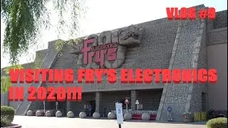 Visiting Fry's Electronics In 2020 And Eating Sushi (VLOG #9)