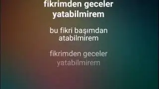 Karaoke Ayrılık Şiir