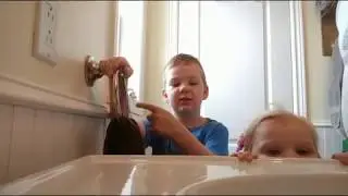 Towel holder installation
