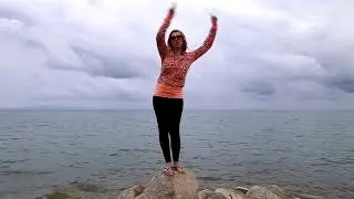 Танец на берегу под песню Чика-Чика