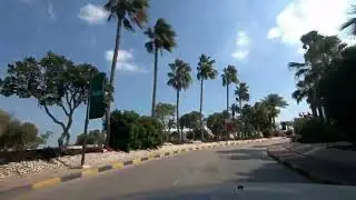 Fast forward action caught on camera of Doha, the capital city of Qatar