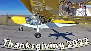Zenith Aircraft: Thanksgiving flight in the STOL CH 750 light sport utility kit aircraft