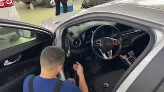 KIA Cerato - установка регистратора с подключением к зажиганию