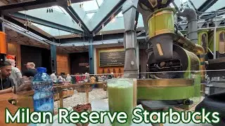 Starbucks Reserve Roastery, Milan Italy, Short Visit
