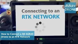 How to Connect to the RTK Network on a DJI AGRAS Drone