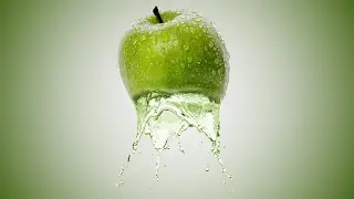 Apple Dispersion Effect Photoshop Tutorial - Apple Manipulation