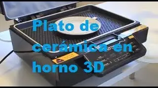 Cómo decorar un plato de cerámica con una foto, en un horno 3D