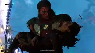 BG3 Act 2  Halsin rescues Thaniel
