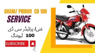 Ghani Cd 100 Bike First  Service Tuning