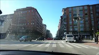 Oviedo paseo desde Ciudad Naranco al Centro Médico de Asturias