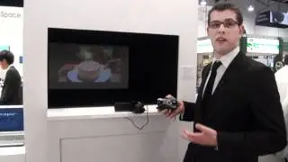 CES 2011 Sony Handycam with Built in Projector
