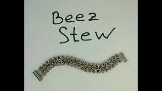 Кольчужное плетение Beez Stew, отличное плетение для браслетов и чокеров.