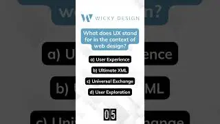 What does UX stand for in the context of web design?