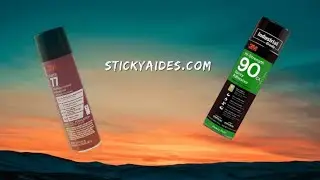 3M Spray Adhesive 90 Vs 77
