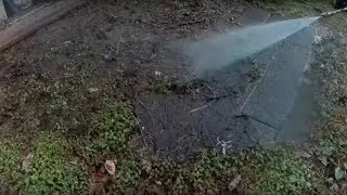 Pressure-Washing Tiles in Slow-Motion