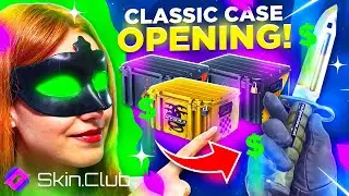 SKINCLUB CLASSIC CASE OPENING PAID HUGE ?! | SkinClub Promo Code 2024 | SkinClub Case Opening |