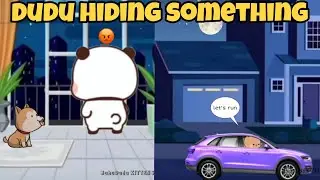 Dudu is hiding something with family 🤫😡| bubu dudu peach Goma Panda Bear Cats Kittensisland