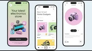 Mini E-commerce UI Design in Flutter with Source Code: Simple & Engaging