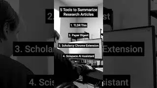 5 AI Tools to Summarize Research Articles and Journal Articles