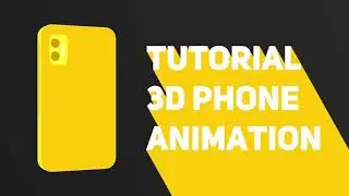 [Fast Tutorial] Cara Membuat 3D Phone Animation di After Effect