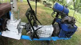 A unique home-made tractor.2024 рік. Унікальний саморобний трактор без ремнів,цепів. Як в автомобілі