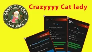 Crazy Cat Lady Challenge || Bitlife-Life Simulator || Tutorial || 