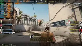 AMD Athlon X4 845 \ GT 1030 \ CS:GO Benchmark \ high settings @1080p