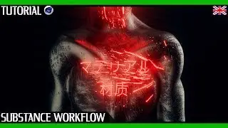 Substance Painter To C4D - Octane Render Tutorial  ! New Workflow Metal Material / Emissive [EN]