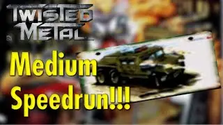 Twisted Metal 1 Medium Speedrun 