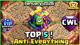 TOP 5 NEW BEST 🔥 TH14 WAR BASE LINK 2025, TH14 ANTI 2 STAR WAR BASE, TH14 CWL BASE CLASH OF CLANS