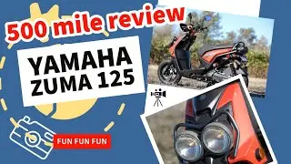 Yamaha Zuma 500 mile review