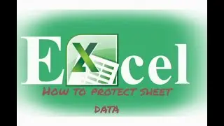 #protectsheet- How to protect🔑 sheet in excel.