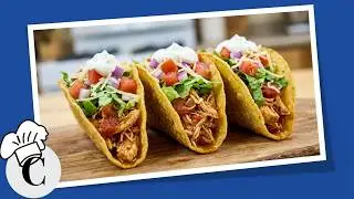Crockpot Chicken Tacos! An Easy, Healthy Recipe!