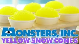 MONSTERS INC YELLOW SNOW CONES - NERDY NUMMIES