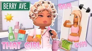 Becoming THAT GIRL! * 5AM, GYM, GLOW UP!* BERRY AVENUE *VOICED*