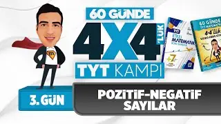 Pozitif-Negatif Sayılar I 4*4'lük TYT Matematik Kampı I 3. Gün I 
