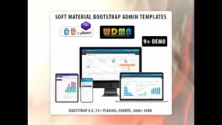 Soft Material – Admin Dashboard UI Kit & Bootstrap UI Kit