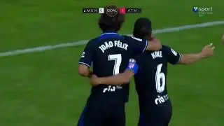 Joao Felix goal from Manchester United vs Atletico Madrid ( 0 - 1 )