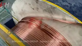 Линия волочения медной проволоки, модель SH-CD500-9 Из СИНОХОЛДИН