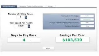 Calculating ROI for a Tool Dashboard™