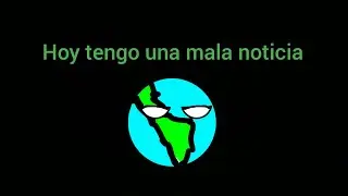 Hoy tengo una mala noticia... denle click al video para saber cual es la mala noticia.