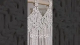 Easy and Simple Macrame Curtain Tutorial 