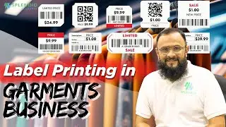 Label and barcode printing in garment business | Garments billing software | Splendid Accounts