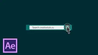 Потрясающая шейповая анимация поисковой строки в After Effects (Search bar shape animation)
