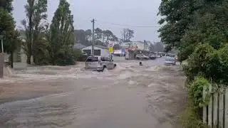 Look:New Zealand has a severe flood #Auckland